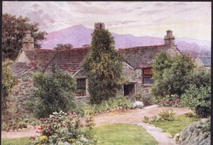 Dove Cottage, Grasmere, da The Cottages and the Village Life of Rural England pubblicato da Dent & Sons Limited, 1912